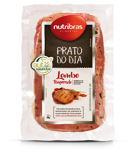 Lombo Temperado Suíno Congelado